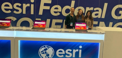 GeoPlan Student Assistants Attend 2025 Esri Federal GIS Conference